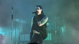 Marilyn Manson  Angel With the Scabbed Wings Live at Honda Center Anaheim CA 962024 [upl. by Kina]