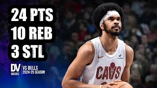 Jarrett Allen vs Bulls 24 pts 10 reb 3 stl  Nov 15 2024  Regular Season [upl. by Beaumont]