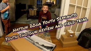 Hatsan Escort 20 Gauge Youth Model Shotgun Review amp Patterning Test  My Son Gets His First Shotgun [upl. by Ecnedurp720]