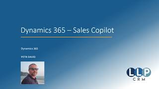 Sales Copilot Dynamics 365 Sales [upl. by Blancha]