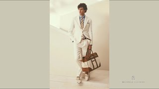 BRUNELLO CUCINELLI Menswear Spring Summer 2024 Collection [upl. by Eirolav]