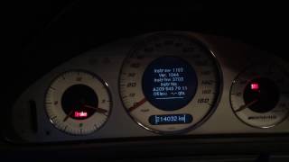 How to check engine oil level on MercedesBenz CLK55 AMG W209 w211w203 and etc [upl. by Thibaud]