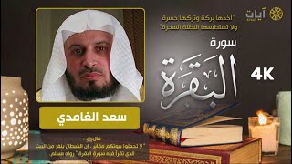 سورة البقرة كاملة سعد الغامدي  قراءة هادئة ماشاء الله Sourat Al Baqara  Saad Al Ghamidi [upl. by Obediah]