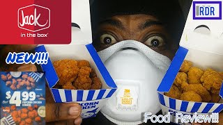 JACK IN THE BOX®NEW POPCORN CHICKEN REVIEW🐔 [upl. by Galloway]