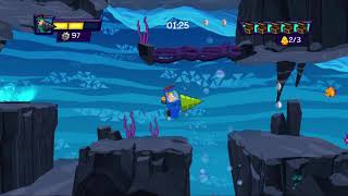 Phineas and Ferb Quest for Cool Stuff  Walkthrough 28  Buford Quest 3 amp Swimming in the Deep 22 [upl. by Mcbride462]