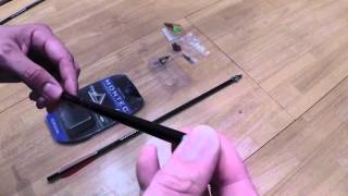 Crossbow Part 2Installing broadheads [upl. by Burtis301]