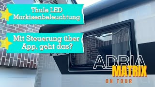 Thule LED Markisenbeleuchtung 💡mit Shelly App Steuerung 📴 [upl. by Merwyn]