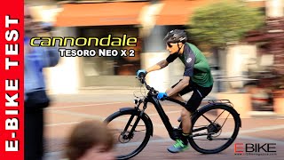 TEST  CANNONDALE TESORO NEO X 2 [upl. by Pastelki]