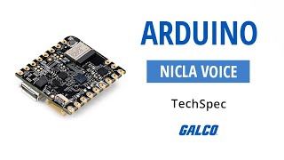 TechSpec Arduino Nicla Voice [upl. by Lundell]