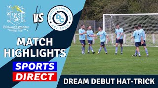 Dream Debut HatTrick  Blidworth Welfare FC v Doncaster City FC Highlights  Non League Football [upl. by Anuahsar]