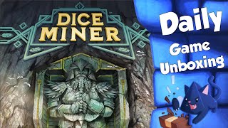 Dice Miner  Daily Game Unboxing [upl. by Enneirb]