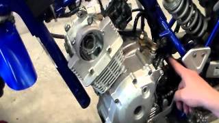 How to Rebuild Top End for Yamaha TTR125 Part II Assembly [upl. by Nolahc]