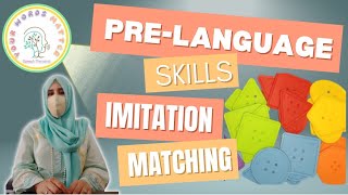 quotPreLanguage Skills Imitation amp Matching Made Easyquot [upl. by Halil]