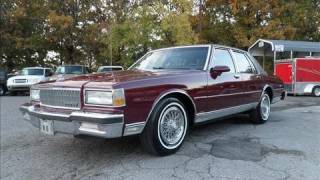 1989 Chevrolet Caprice Classic Brougham Start Up Exhaust and In Depth Tour [upl. by Gile]