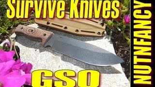 Survive Knives GSO Blade Instant Woods Classic [upl. by Ikir]