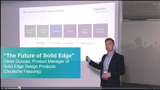 The Future of Solid Edge Deutsche [upl. by Hoang]