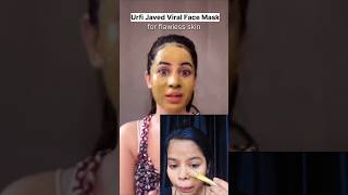 Urfi Javed viral MULTANI MITTI FACE MASK koreanskincare youtubeshorts ashortaday trendingshorts [upl. by Mariya]