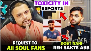 Hector on toxicity in eSports😱 Sid request soul Fans👃Hector Omega relation after controversy ❌ [upl. by Eelnodnarb]