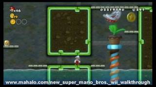 New Super Mario Bros Wii Walkthrough  World 63 [upl. by Ahsitahs]