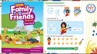 NYSCHOOL Page 24 amp 25  Family and Friends Starter  UNIT 3  Is It A Plane [upl. by Cunningham]