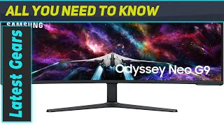 Samsung 57quot Odyssey Neo G9 Series Dual 4K UHD Gaming Monitor Review [upl. by Nisay]