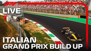 LIVE Italian Grand Prix BuildUp and Drivers Parade [upl. by Nikaniki]