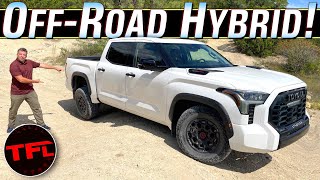 AllNew 2022 Toyota Tundra TRD Pro Is LOADED with THIS Surprising On amp OffRoad Tech [upl. by Anyrak347]