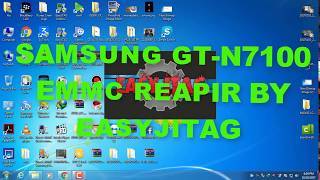 SAMSUNG GTN7100 BOOT REPAIR BY EASYJITAG [upl. by Nahtannoj]