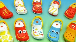 2024 McDONALDS x CROCS set of 10 HAPPY MEAL COLLECTIBLES VIDEO REVIEW [upl. by Ativak644]