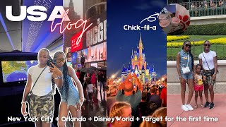 USA Vlog  New York City Orlando DisneyWorld Target amp more [upl. by Nunnery]