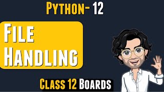 File Handling in Python  Class 12 Computer Science  Lecture 12 [upl. by Giaimo]