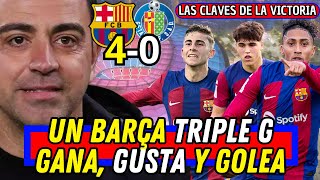 EL GIGANTE DESPERTO  BARÇA VS GETAFE  LAS CLAVES DE LA VICTORIA [upl. by Sisto]