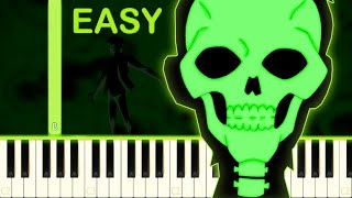 BEN 10 ALIEN FORCE TRANSFORMATION THEME  EASY Piano Tutorial [upl. by Mlohsihc524]