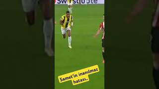 Fenerbahçe 0  ABilbao 1 Sametin hatası fenerbahçe sametakaydın athleticbilbao morinho dzeko [upl. by Lust860]