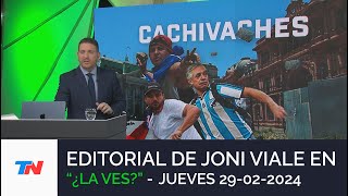 EDITORIAL DE JONI VIALE quotCACHIVACHESquot I ¿LA VES 29224 [upl. by Adiv566]