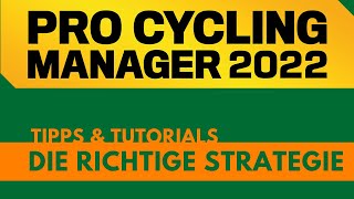 Pro Cycling Manager 22 Tipps deutsch  Strategie amp Taktik [upl. by Denzil159]