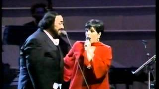 Luciano Pavarotti e Liza Minnelli  New York New York [upl. by Karlen]