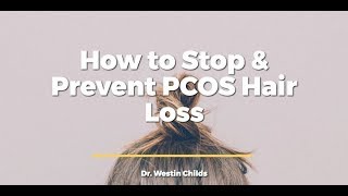 Tips amp Tricks to Help Stop PCOS Hair Loss [upl. by Llehsim]