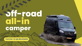 Go offroad and offgrid in this amazing new 4x4 Mercedes campervan from Yucon [upl. by Wrdna103]