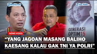 PANAS POLITISI PDIP Singgung Baliho Kaesang Menjamur di Sumut  Patut Diduga Dipasang TNIPolri [upl. by Turino]