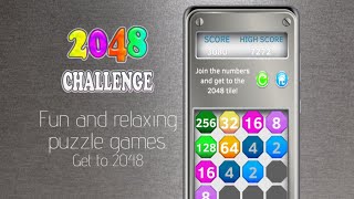 2048 Challenge V2 puzzle game 2048 game google play shorts [upl. by Zippora]