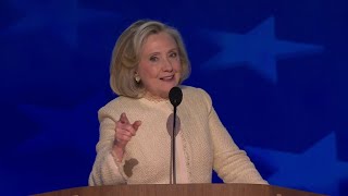 Hillary Clinton speaks at Democratic National Convention [upl. by Tyrone]