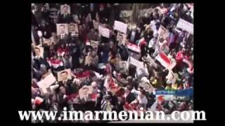 Syrian Armenians support President Bashar AlAssad [upl. by Sherl]