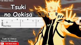 Naruto Shippuden OP 14  Tsuki no Ookisa Guitar Tutorial [upl. by Aym877]