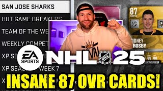 NEW 87 OVR CARDS LOOK INSANE XP Bonus Pack amp X Factor Pack  NHL 25 HUT Content Overview [upl. by Ari]