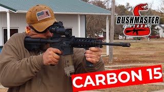 Review Bushmaster Carbon 15  Polymer receiver that works [upl. by Lantha]