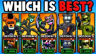 Which NIGHTMARE CLAN PRESENT UNIT Is BEST Five Nights TD [upl. by Goldarina]