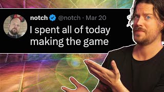 Notch Has A New Indie Game Minecraft Creator [upl. by Alleinnad]