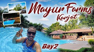 Mayur Farms Resort Karjat  River Side Resorts Near Mumbai  Best Resort In Karjat  Day 2 Vlog [upl. by Currey]