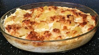 gratin pomme de terre غراتان بطاطا سريع للعاملات خاصة [upl. by Searby]